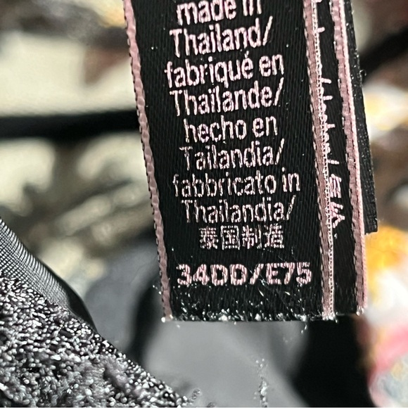 Victoria’s Secret Dream Angels Black Floral Bustier Floral Appliqué Corset - Picture 6 of 6